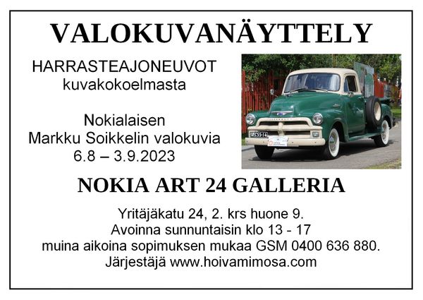 Nokialainen valokuvaaja Markku Soikkeli
